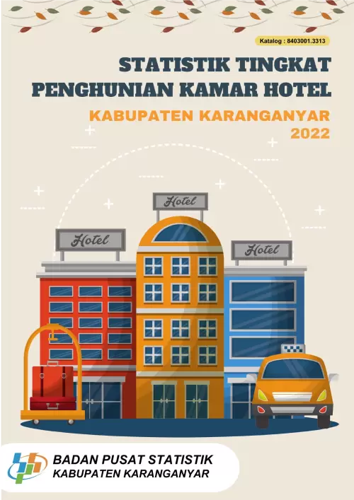 Statistik Tingkat Penghunian Kamar Hotel Kabupaten Karanganyar 2022
