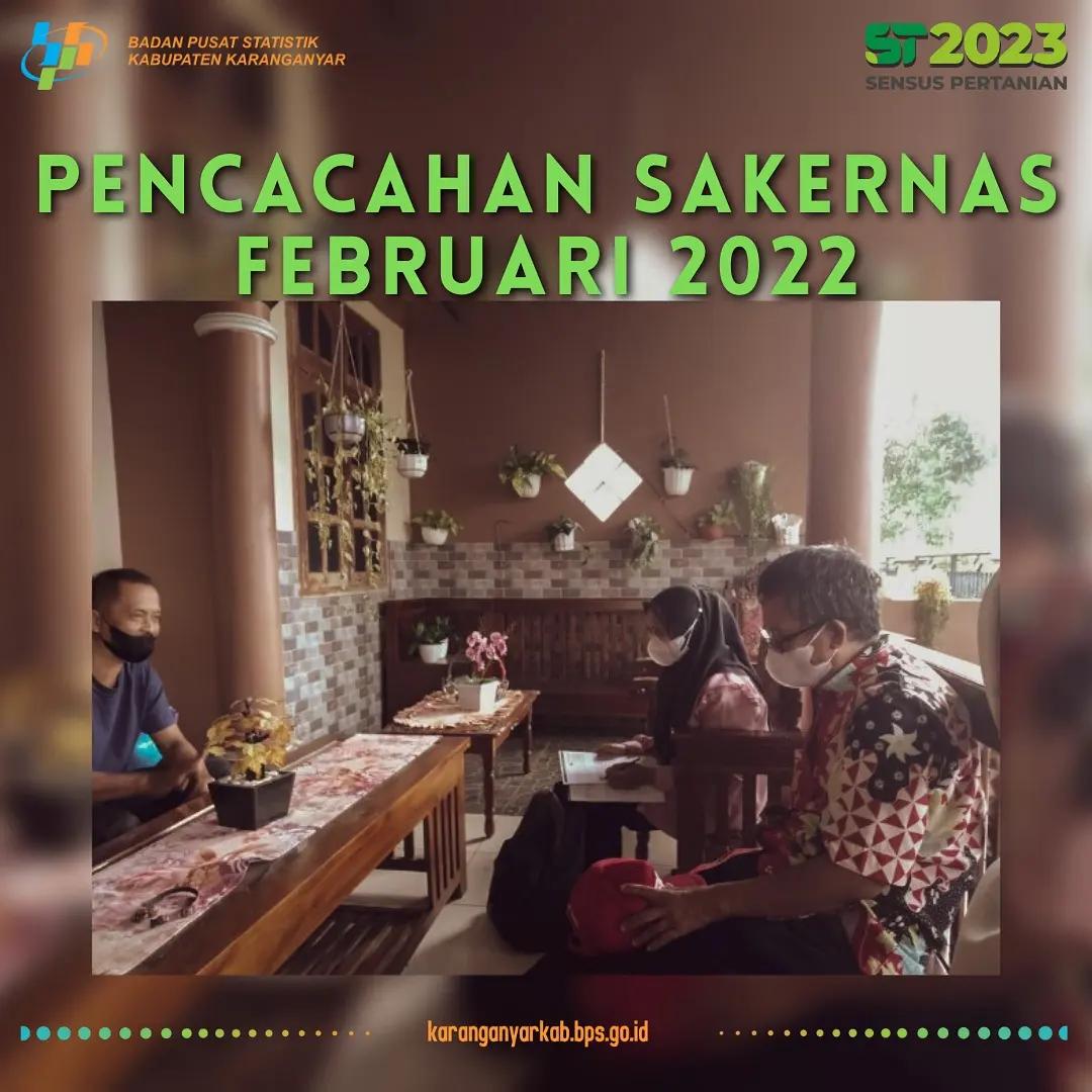 Pencacahan SAKERNAS Februari 2022