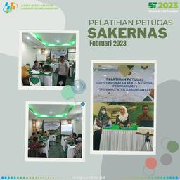 Pelatihan Petugas Sakernas Februari 2023