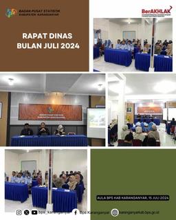 Rapat Dinas Bulan Juli 2024