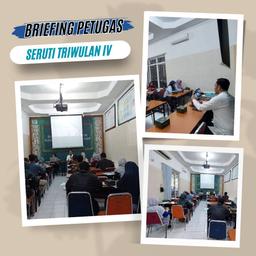 Briefing Petugas Seruti Triwulan IV 2023