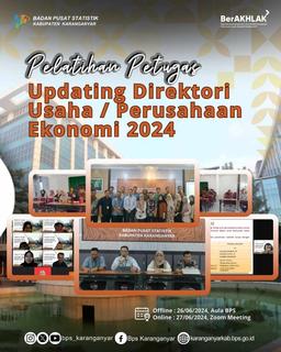 Pelatihan Petugas Updating Direktori Usaha / Perusahaan Ekonomi 2024