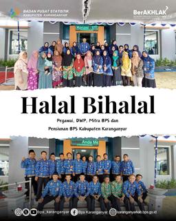 Halal Bihalal BPS Kabupaten Karanganyar 1445 H