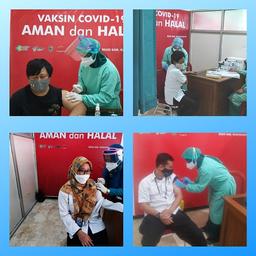 Employees of BPS Karanganyarc Regency Have Received the First Phase Vaccin