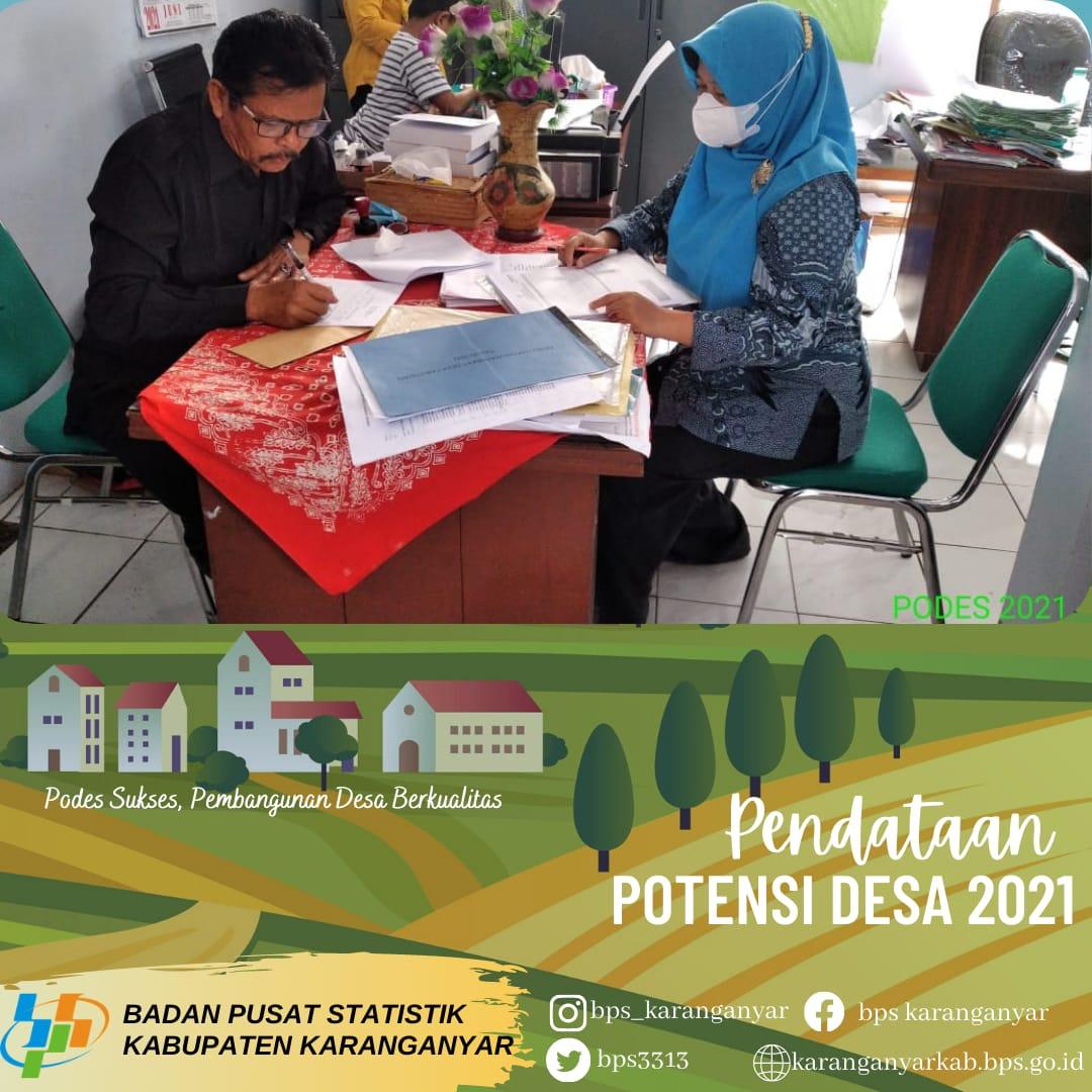 Pendataan Potensi Desa (Podes) 2021